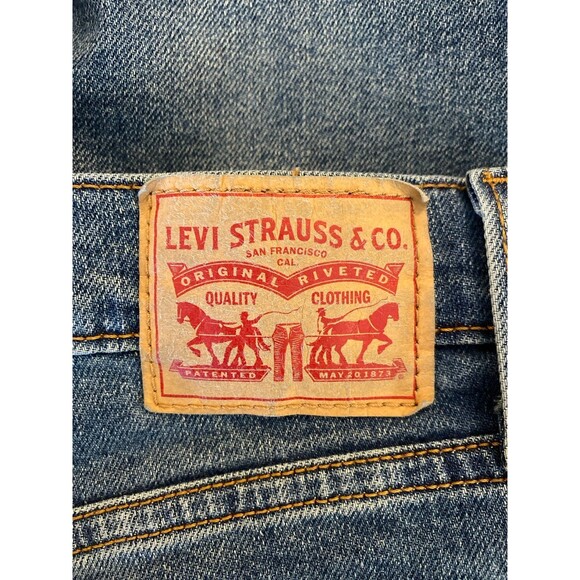 Levi Strauss Women’s Jeans Button Fly  W31 L28 Wedgie Straight “Butt Lift” - Picture 5 of 12